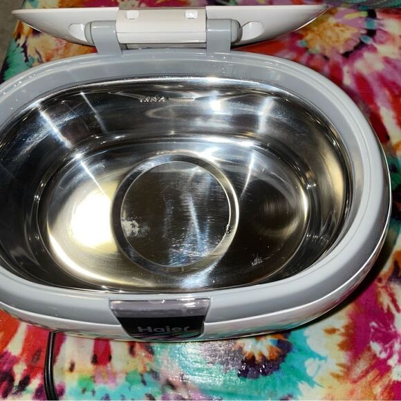 Haier hu335w Ultrasonic Cleaner For Jewelry eyeglasses and more - Picture 3 of 9
